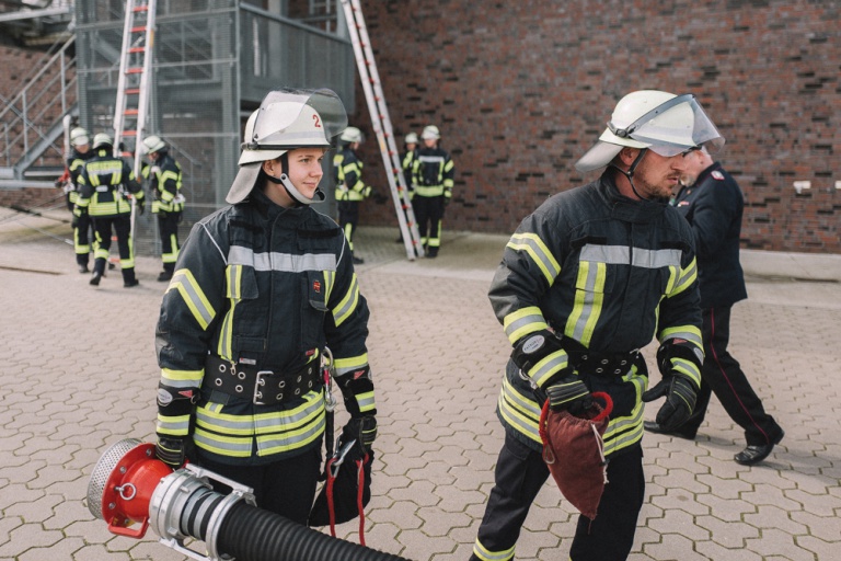 Truppmann Teil 1 Die Prüfung FF Celle Hauptwache 2. Zug